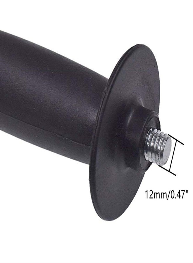 XMHF 12mm Dia Thread Plastic Angle Grinder Sander Handle Tool Black 2Pcs - Image 3