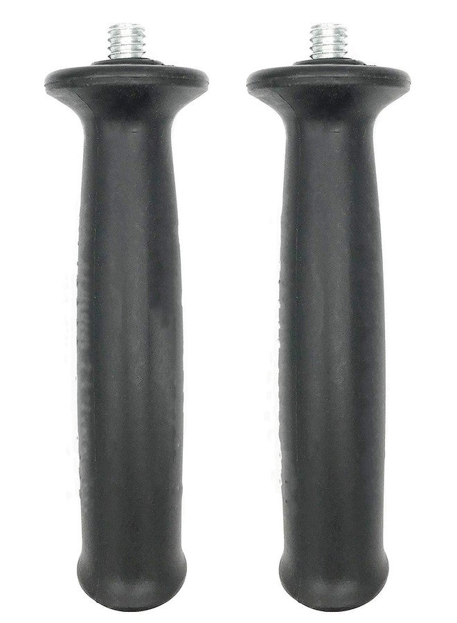 XMHF 12mm Dia Thread Plastic Angle Grinder Sander Handle Tool Black 2Pcs - Image 1