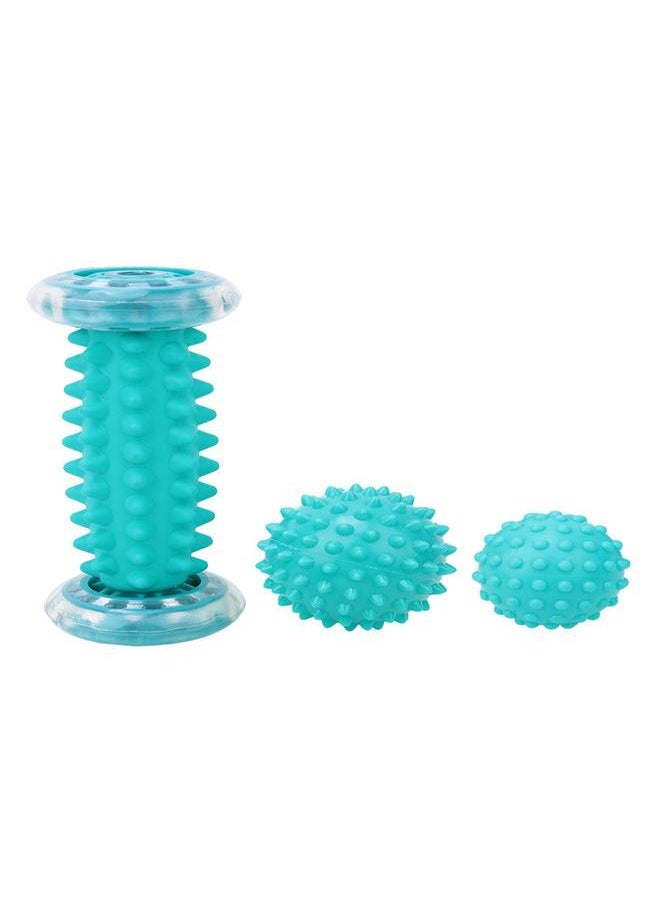 Thoraya TPE Peanut Roller Spiky Massage Ball Set Back Foot Massager Ball Fitness Muscle Massaging  - Image 1