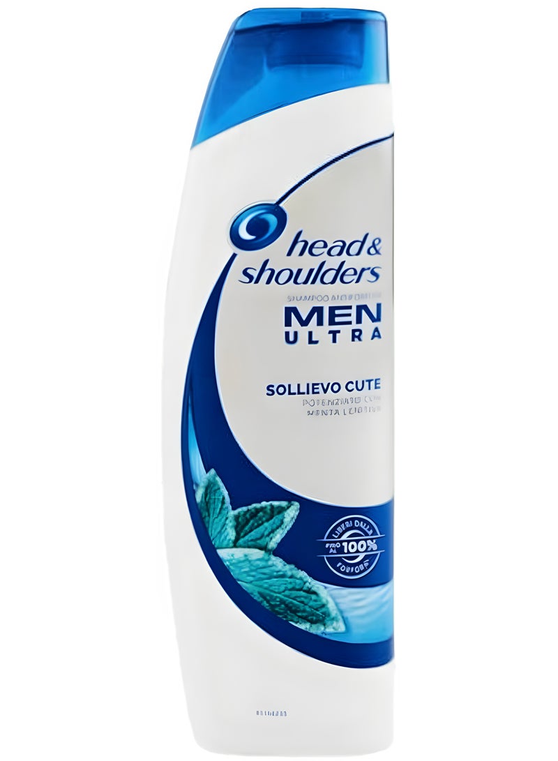 Head & Shoulders ANTI-DANDRUFF SHAMPOO MEN ULTRA INSTANT SCALP RELIEF BOOSTED WITH INSTANTLY SOOTHING MINT 360 ml - Image 1