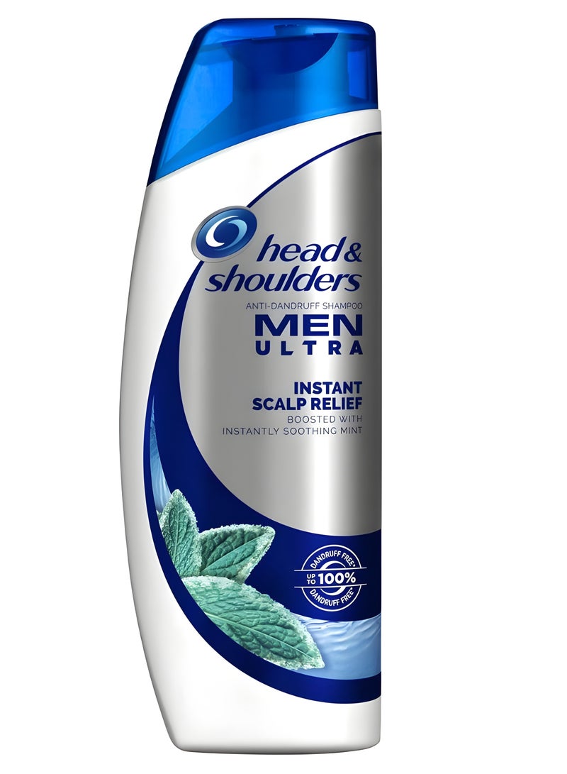 Head & Shoulders ANTI-DANDRUFF SHAMPOO MEN ULTRA INSTANT SCALP RELIEF BOOSTED WITH INSTANTLY SOOTHING MINT 360 ml - Image 2