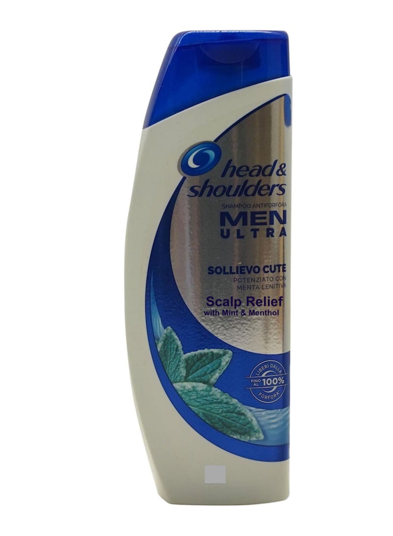 Head & Shoulders ANTI-DANDRUFF SHAMPOO MEN ULTRA INSTANT SCALP RELIEF BOOSTED WITH INSTANTLY SOOTHING MINT 360 ml - Image 3