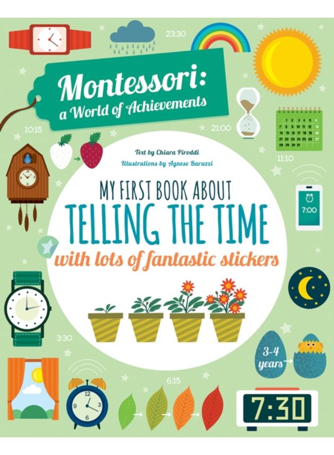 My First Book About Telling Time : Montessori Activity Book