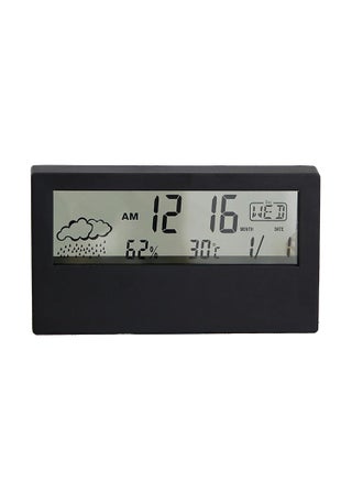 GLUN Backlight LED Digital Alarm Clock Black Colour with Snooze Function Data Time Calendar and Temperature Battery Operated for Bedrooms Office Table and Desk - pzsku/Z4325B22AC45943219657Z/45/1746633653/8d6dc038-3661-4255-947d-2ebafcbbb0a4
