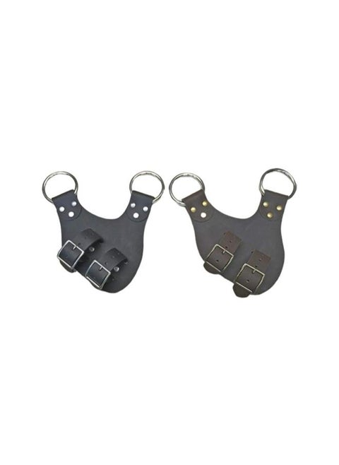 Medieval Sword Leather Frog， Leather Sword Belt Hanger Fencing Sport Accessories，Cosplay Leather Sword Set Suitable for Multiple Swords and Scabbards