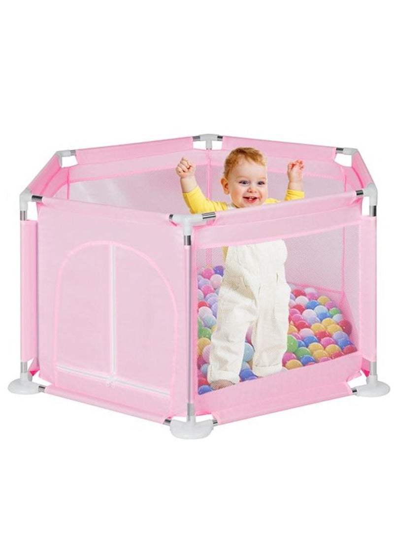 DubaiGallery Baby Playpen Dry Pool For Children Portable Children's Playpen Folding Child Fence Child Safety Barrier Ball Pool Kids Bed Fence - Image 1
