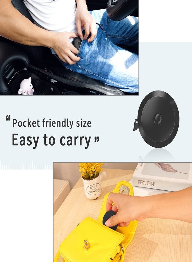 DiCUNO Tape Measure Retractable, Soft Measuring Tape for Body Sewing Tailor Cloth Fabric Craft, 60 Inch/1.5M Black Dual Sided Measurements, Small Pocket Size, 1 Pack - Image 4