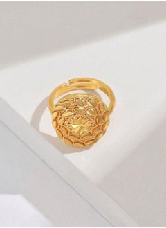 GOLDMAX 21k Gold Plated Ring For Women One Size  - Image 1