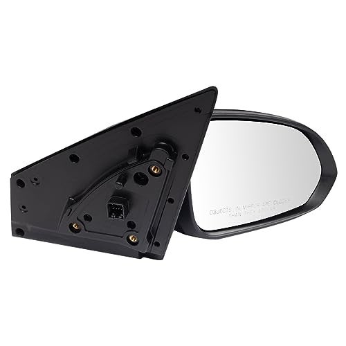 TRQ Passenger Side Power Heated Mirror Smooth Black with Turn Signal Compatible with 2018 Kia Rio KI1321219 - Image 5