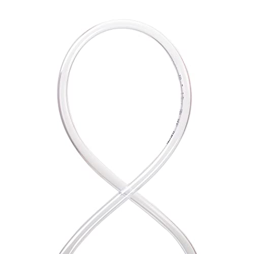 DAVCO 3/4" ID x 50ft Clear Vinyl Tubing, Low Pressure Flexible PVC Tubing, Heavy Duty UV Chemical Resistant Lightweight Plastic Vinyl Hose, BPA Free and Non Toxic - Image 4