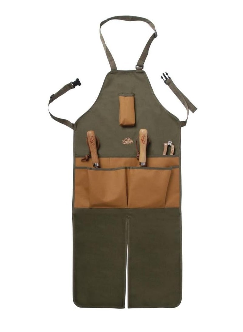 Esschert Design mens Tool gardening aprons, Khaki, 0.39 x 28.74 47.24 US