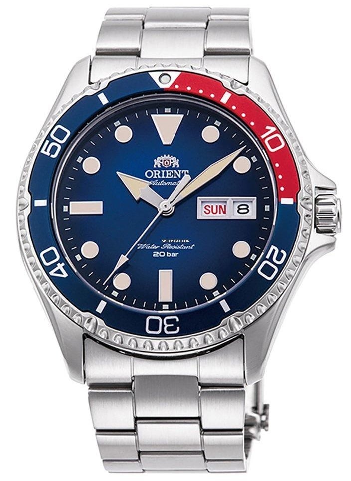 ORIENT - Orient Kamasu RA-AA0812 Automatic Stainless Steel Blue Dial Men's Watch - Image 1