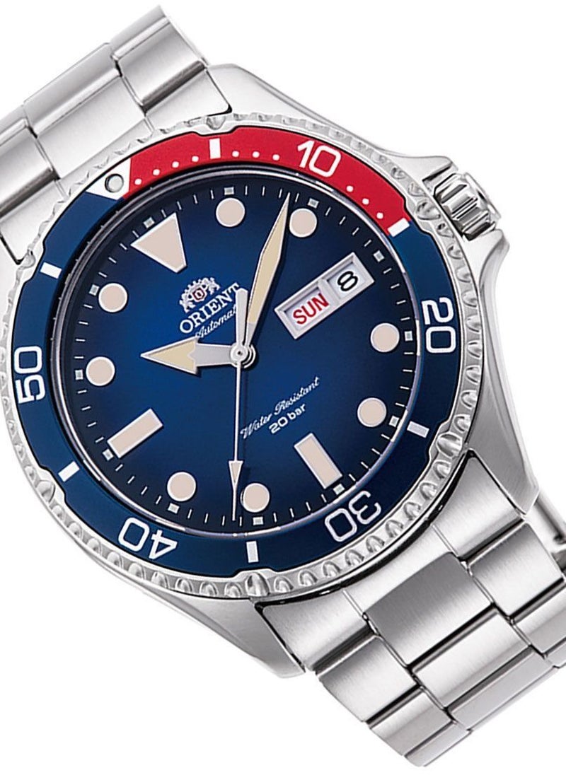 ORIENT - Orient Kamasu RA-AA0812 Automatic Stainless Steel Blue Dial Men's Watch - Image 1