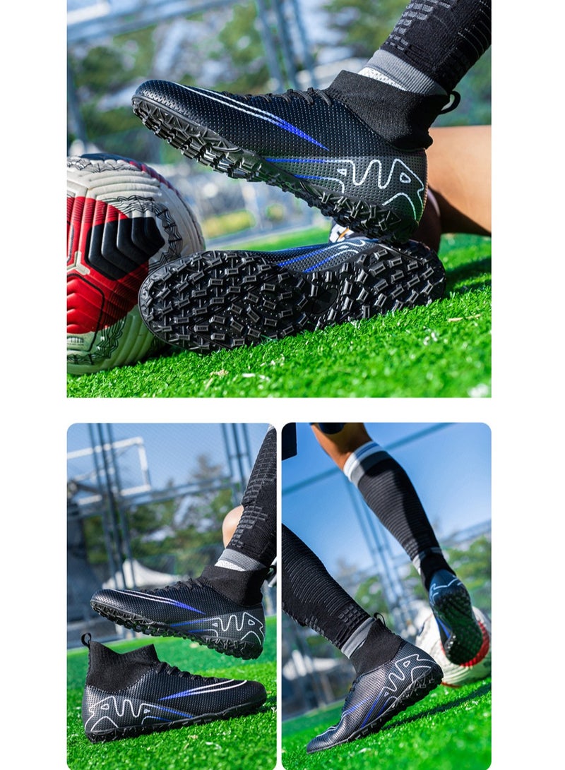 SKT Shiketro Men's soccer cleats for outdoor indoor professional youth boys soccer cleats unisex soccer cleats.  - Image 2