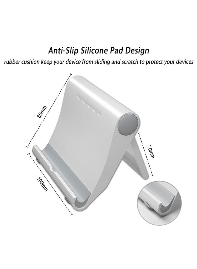 Adjustable Foldable Phone & Tablet Stand – Universal Holder for Smartphones, iPads, Tablets – Compact, Durable, Multi-Angle Viewing (Assorted color) - Image 4