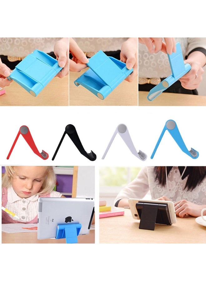 Adjustable Foldable Phone & Tablet Stand – Universal Holder for Smartphones, iPads, Tablets – Compact, Durable, Multi-Angle Viewing (Assorted color) - Image 2