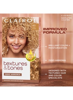 CLAIROL Textures & Tones Permanent Hair Dye 5G Caramel Brown Hair Color Pack Of 1  - Image 4