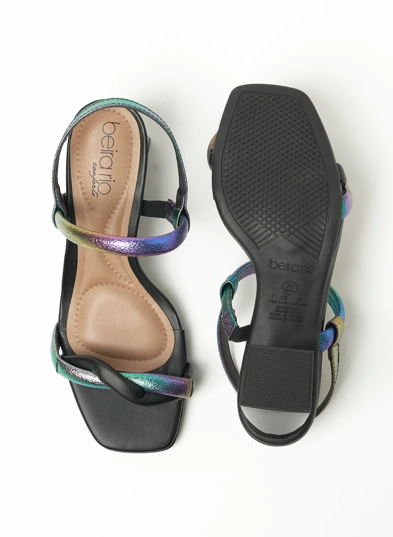 Beira Rio Sandals for Women with Back Strap – Stylish & Supportive sling Back Ladies Sandals