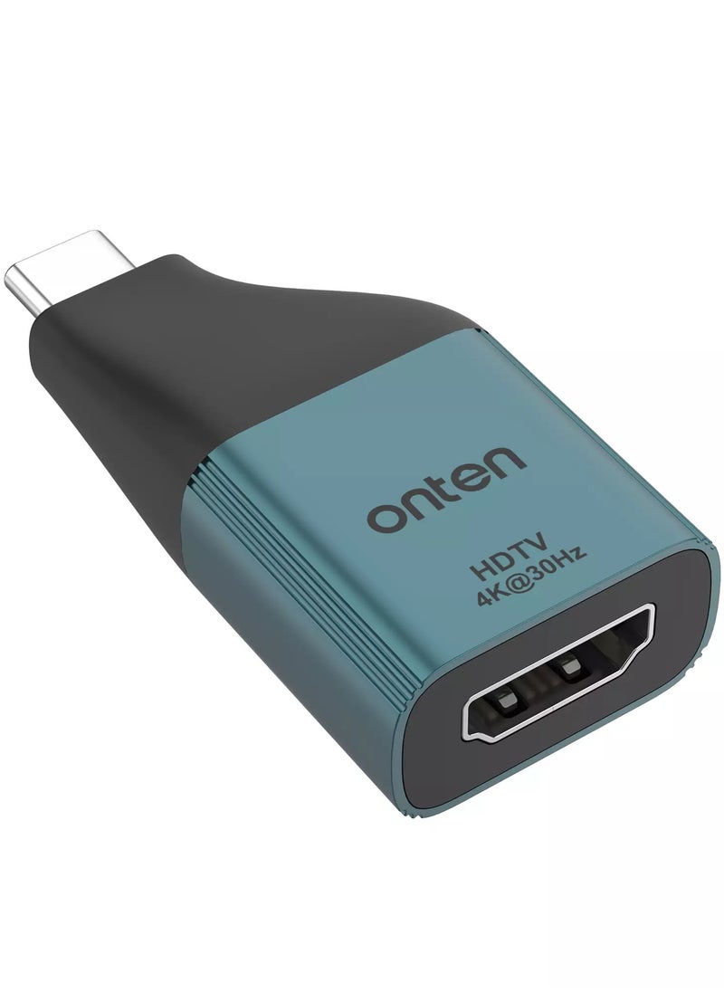 onten - UC102H USB-C to HDTV Adapter 4K@30Hz - Image 1
