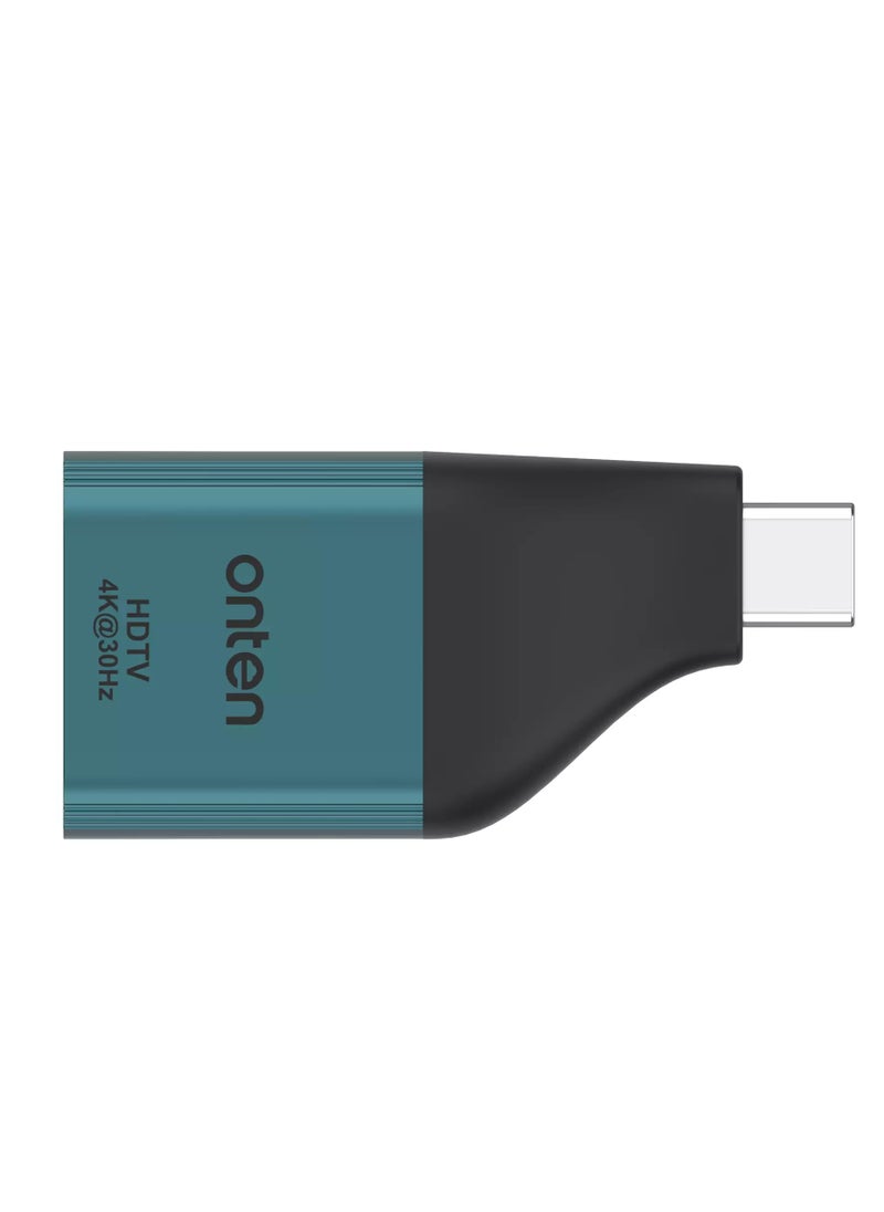 onten - UC102H USB-C to HDTV Adapter 4K@30Hz - Image 1