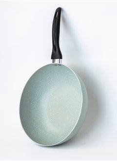 Wilson 26cm Aluminium Pressed Wok Pan, Non- Stick, Induction, Marble coated  - Image 4