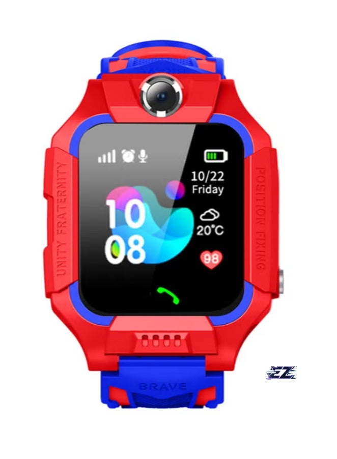 ELTRAZONE Smartwatch with Camera, GPS, and SIM Card Slot – Midnight Red, Multifunctional Smartwatch for Calls, Fitness Tracking, Photos, and Navigation – Perfect for Daily Use and Active Lifestyles - Image 1