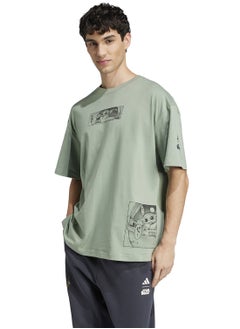 Adidas Star Wars The Mandalorian Over-Sized T-Shirt  - Image 1