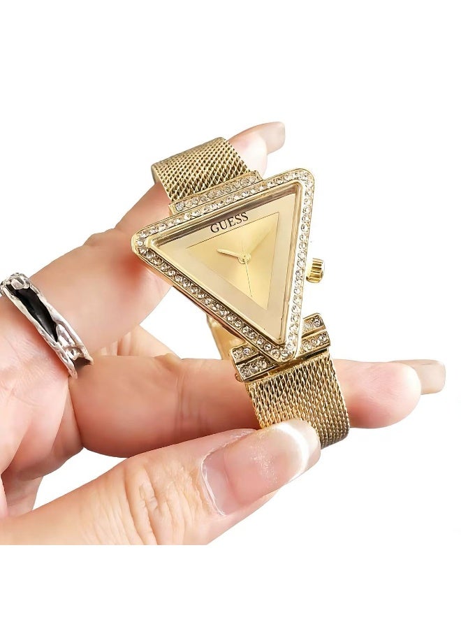 Marciano by Guess watch, white dial inlaid with diamonds