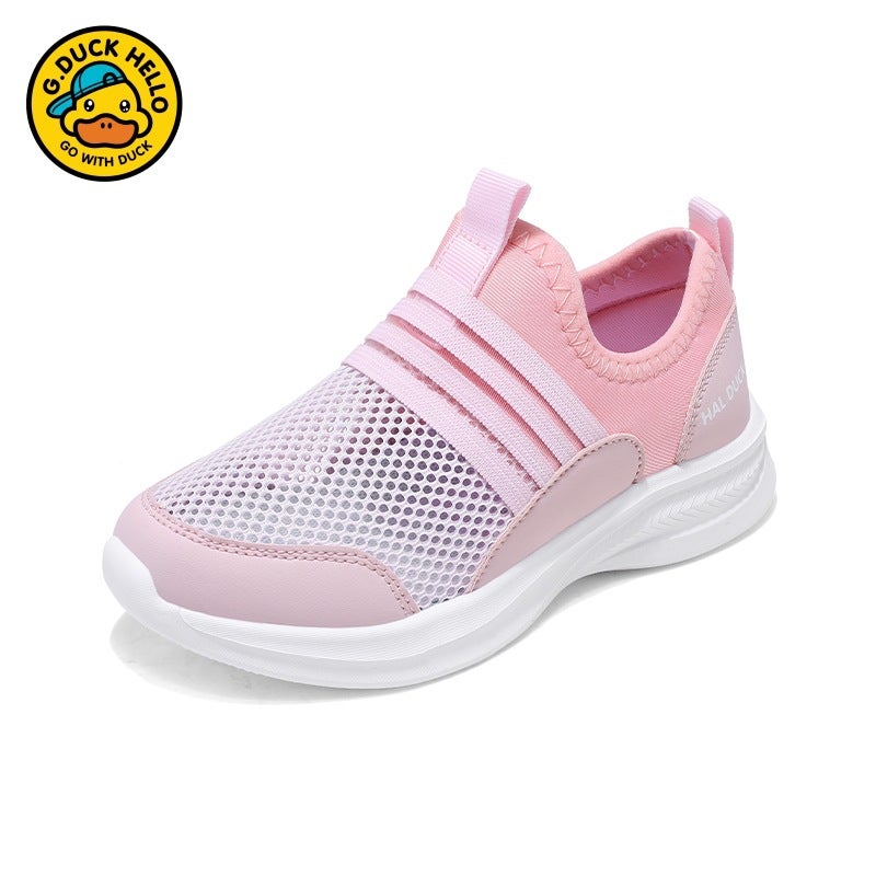 Selling Mesh Breathable Children'S Sports Shoes Lightweight Slip-On Casual Shoes For Boys And Girls Summer Lazy Shoes - Image 1