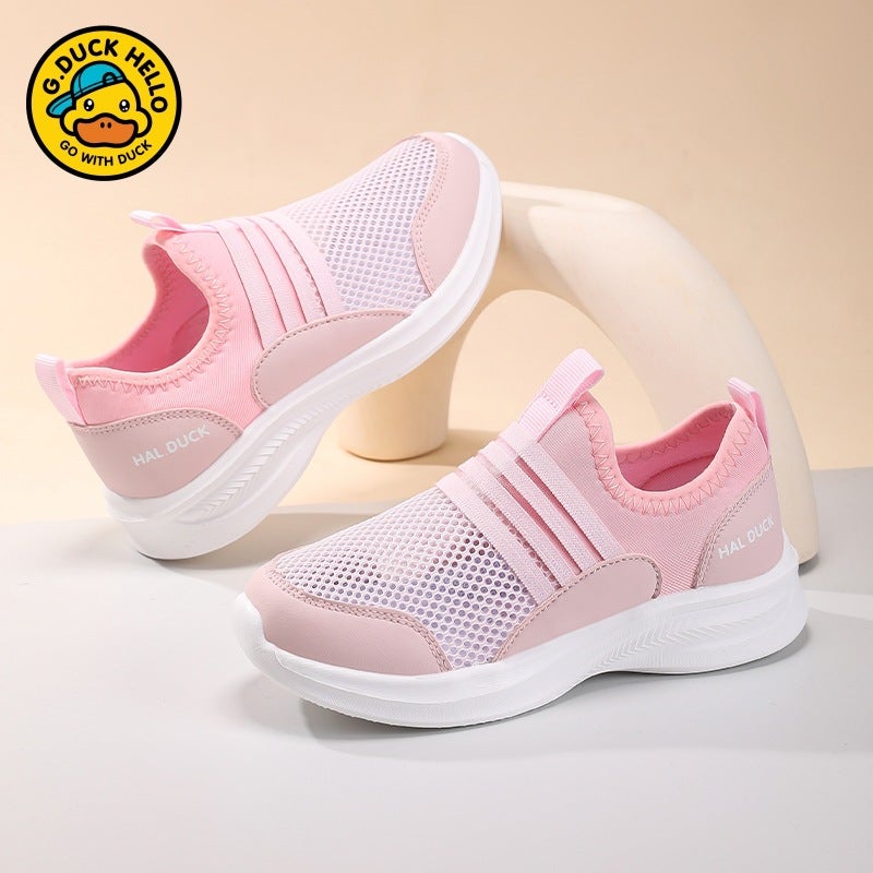 Selling Mesh Breathable Children'S Sports Shoes Lightweight Slip-On Casual Shoes For Boys And Girls Summer Lazy Shoes - Image 3