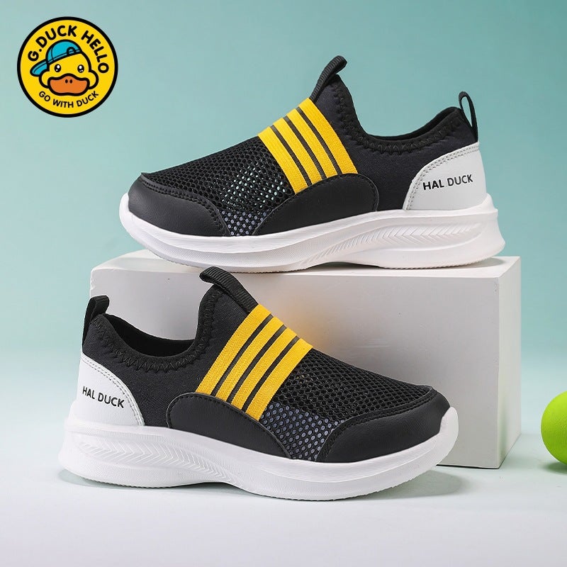 Selling Mesh Breathable Children'S Sports Shoes Lightweight Slip-On Casual Shoes For Boys And Girls Summer Lazy Shoes - Image 2