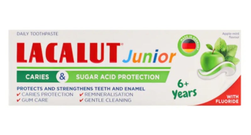 LACALUT JUNIOR CARIES AND SUGAR ACID