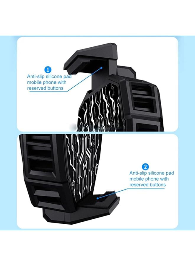 Inder Memo Funcooler Dl05 Mobile Phone Radiator Temperature Display Semiconductor Radiator Pugb Gaming Universal Phone Cooler With Mobile Phone Cooling Pad - Image 5