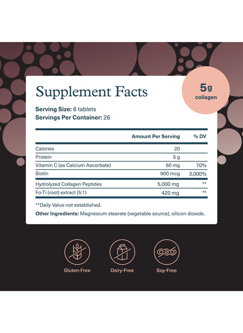 youtheory - Men Collagen Powerful Protein + Nutrients 160 Tablets - Image 1