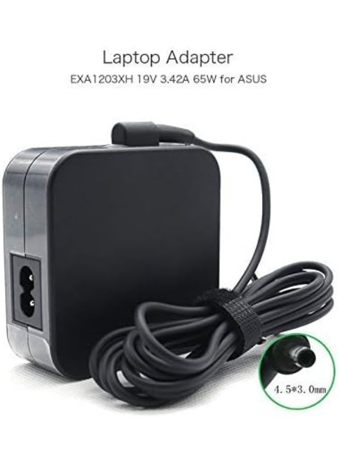 Terabyte 19V 3.42A 65W 4.5 * 3.0mm EXA1203XH Power Adapter AC Charger for ASUS PU550 PU550CA PU401 PU401LA Laptop - Image 2