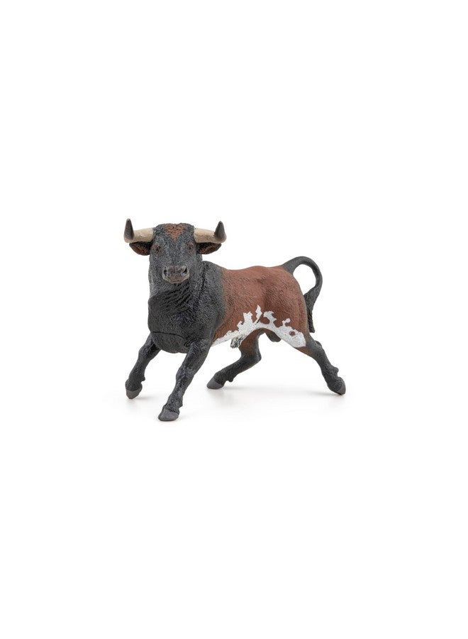 Papo Papo - Spanish Bull - Realistic Figurine - for Ages 3+ - Farmyard Collection - Hand Painted - Highly Detailed - Durable and Educational - Gift Idea - Collectable - Spanish Bull - Farmyard Animal - Image 2