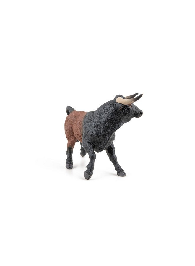 Papo Papo - Spanish Bull - Realistic Figurine - for Ages 3+ - Farmyard Collection - Hand Painted - Highly Detailed - Durable and Educational - Gift Idea - Collectable - Spanish Bull - Farmyard Animal - Image 4