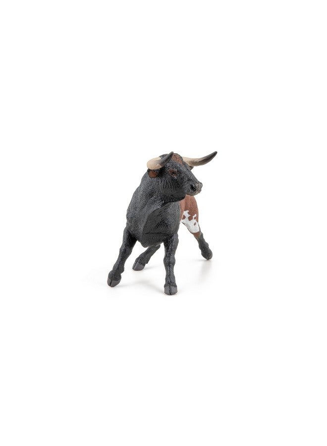 Papo Papo - Spanish Bull - Realistic Figurine - for Ages 3+ - Farmyard Collection - Hand Painted - Highly Detailed - Durable and Educational - Gift Idea - Collectable - Spanish Bull - Farmyard Animal - Image 3
