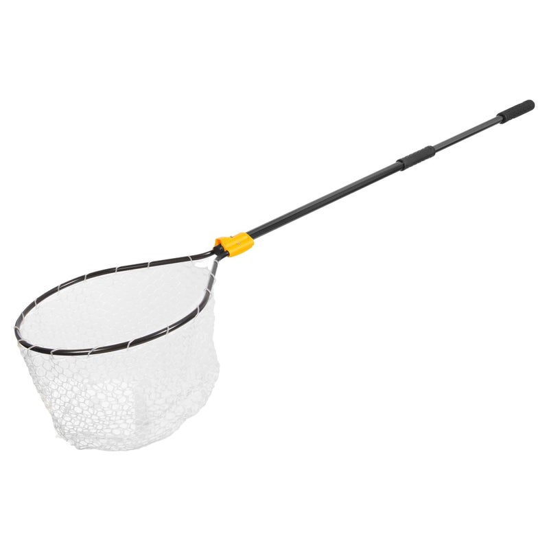 Frabill Conservation Telescoping Handle Net Teardrop Hoop Size 17 X 19 Telescoping Handle 3560 Netting TangleFree Micromesh Net Depth 16