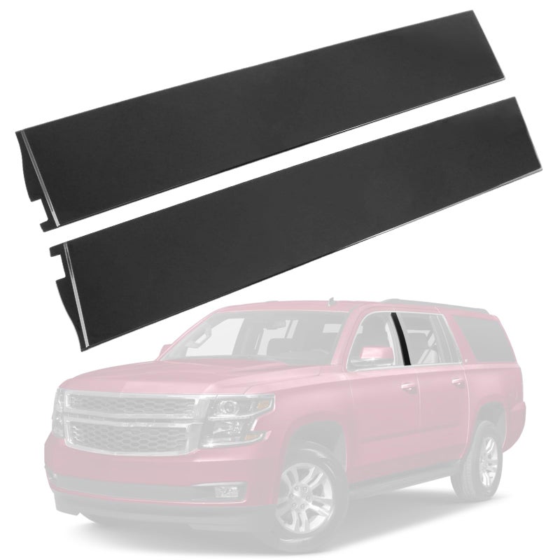 Door Pillar Trim Molding Window Trim Set Left Right Replacement for Cadillac Escalade ESVChevrolet SuburbanChevy TahoeGMC Yukon XL4Door Sport Utility 20152020 926242926241