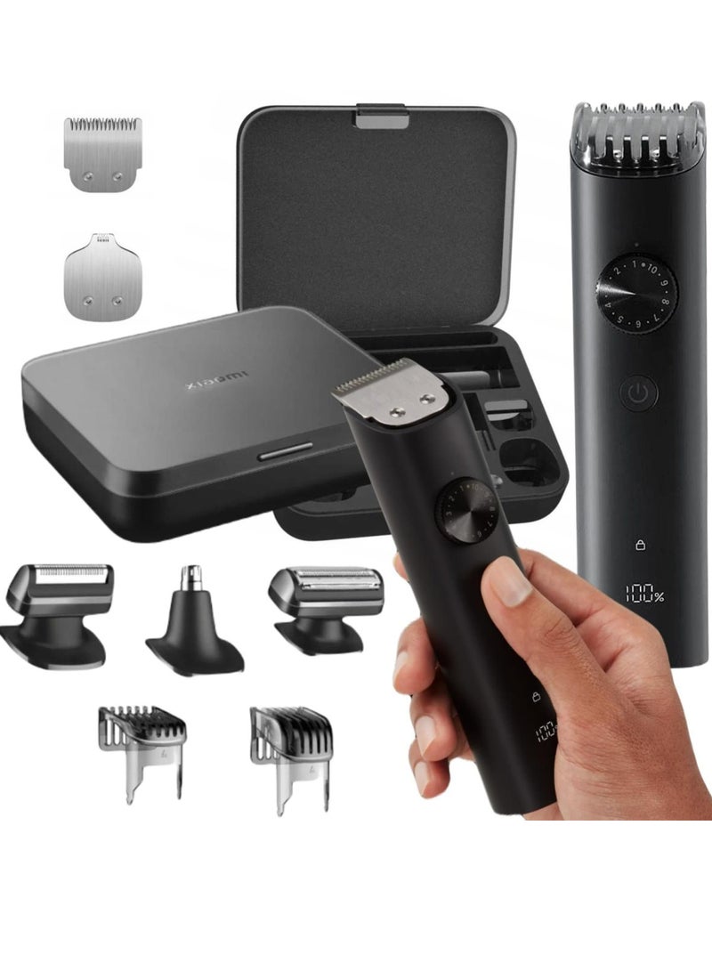 Xiaomi Grooming Kit Pro Beard Trimmer for Men, IPX7 Waterproof Cordless Electric Razor Shavers, Hair Trimmer for Nose Ear Mustache Face Body, 40 Length Settings - Image 2