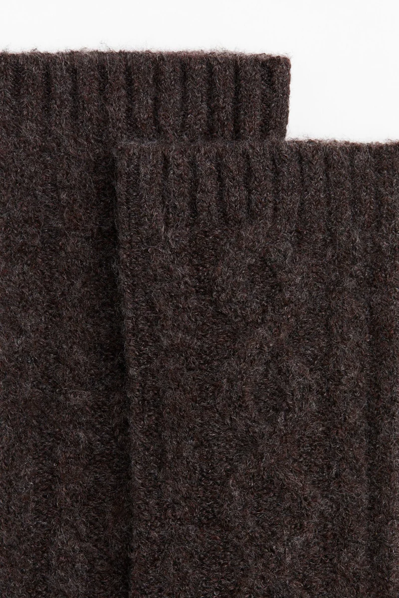 H&M Cable-knit leg warmers