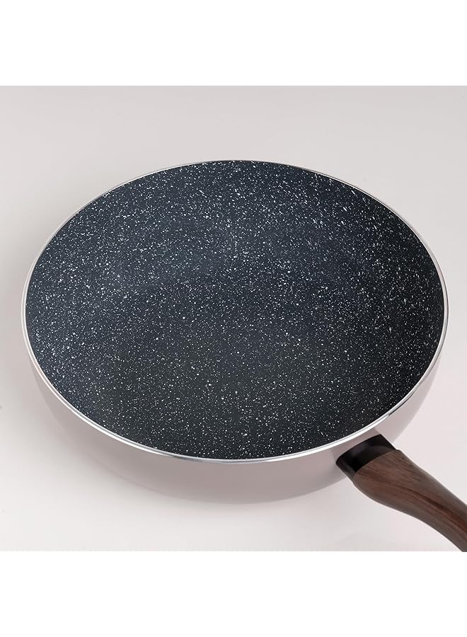 ألبرتو مقلاة عميقة بنية اللون 30 سم - Image 4