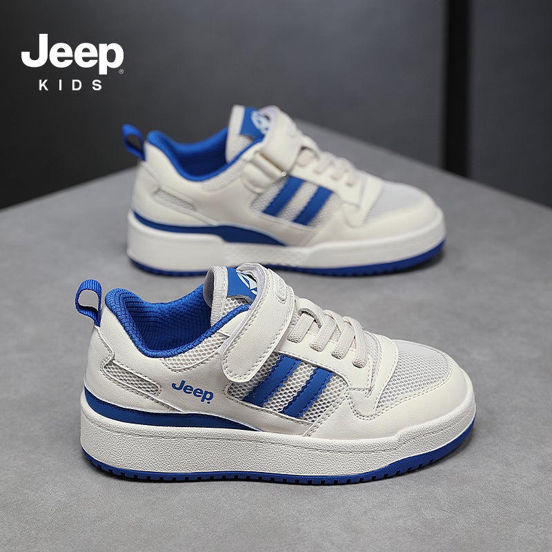 Jeep Boys Shoes 2025 Spring And Children'S Casual Board Shoes Comfortable Lightweight Girls Sneaker Breathable Single Mesh - Image 5
