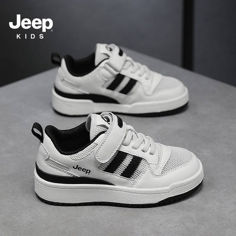 Jeep Boys Shoes 2025 Spring And Children'S Casual Board Shoes Comfortable Lightweight Girls Sneaker Breathable Single Mesh - Image 4