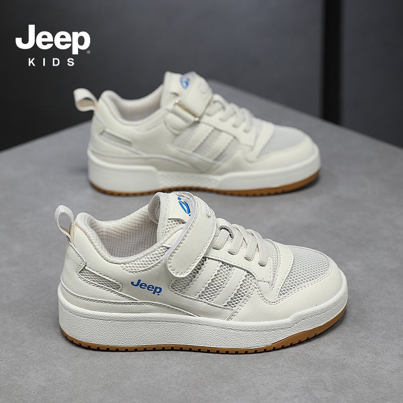 Jeep Boys Shoes 2025 Spring And Children'S Casual Board Shoes Comfortable Lightweight Girls Sneaker Breathable Single Mesh - Image 3