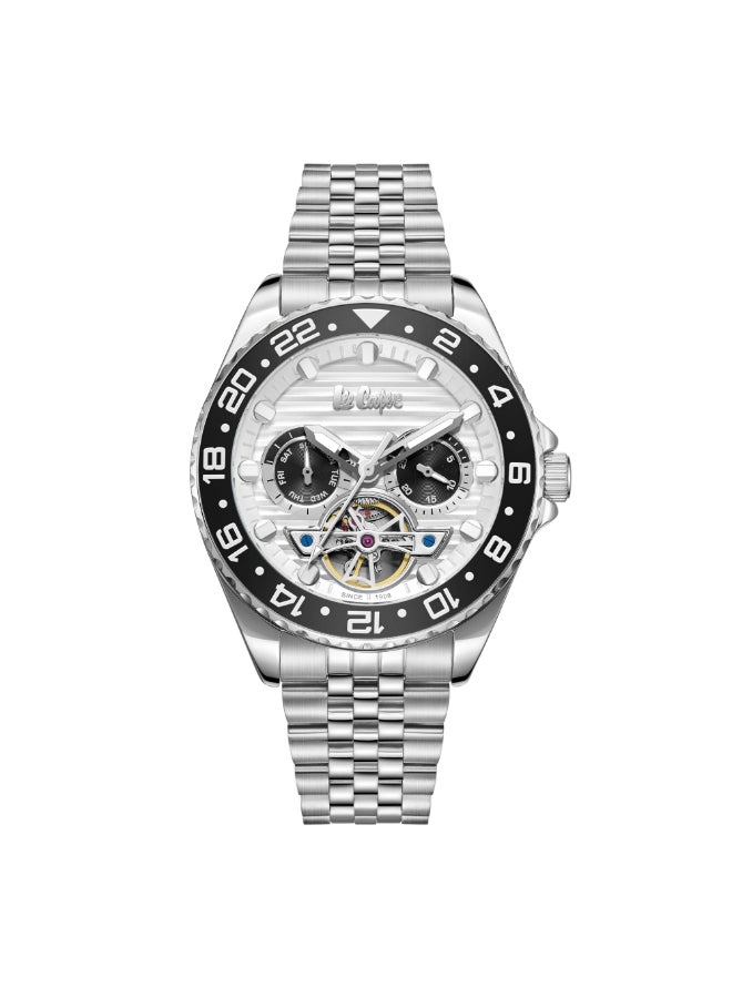 لي كوبر ساعة أوتوماتيكية معدنية للرجال . -  مم - Image 1