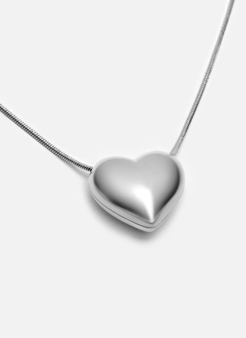 Lichi  Round chain with heart pendant for Women | Best Price UAE