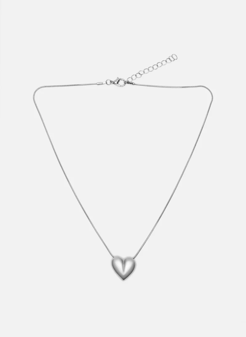 Lichi  Round chain with heart pendant for Women | Best Price UAE