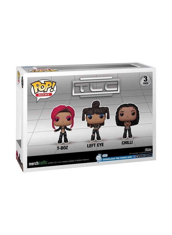 Funko POP! Rocks: TLC - T-Boz, Left Eye, Chilli 3-Pack - Collectable Vinyl Figure - Gift Idea - Official Merchandise - for Kids & Adults - Music Fans - Model Figure for Collectors and Display - Image 3